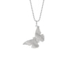 14k white gold ANNA small butterfly charm